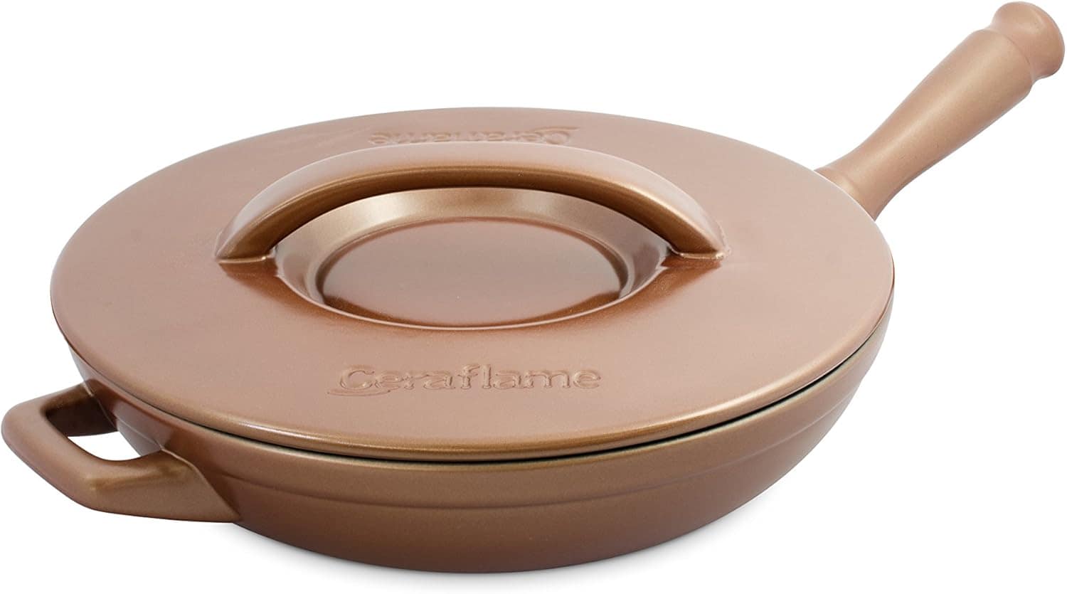 Ceraflame Frigideira de Cerâmica Duo+ 28cm 2,0 Litros Cobre