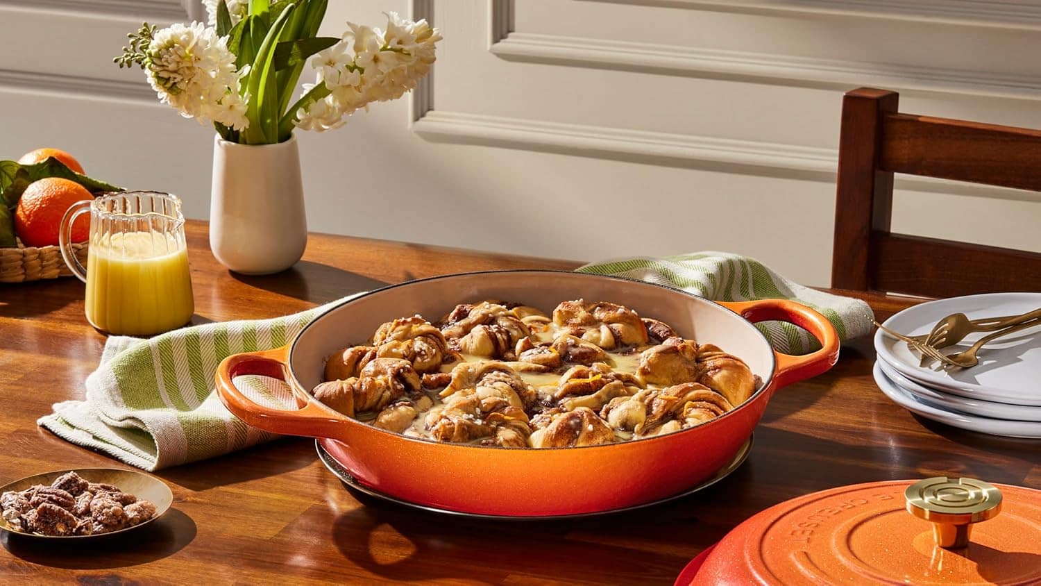 Le Creuset Grelha redonda de ferro fundido esmaltado, 3,5 qt... - Image 7