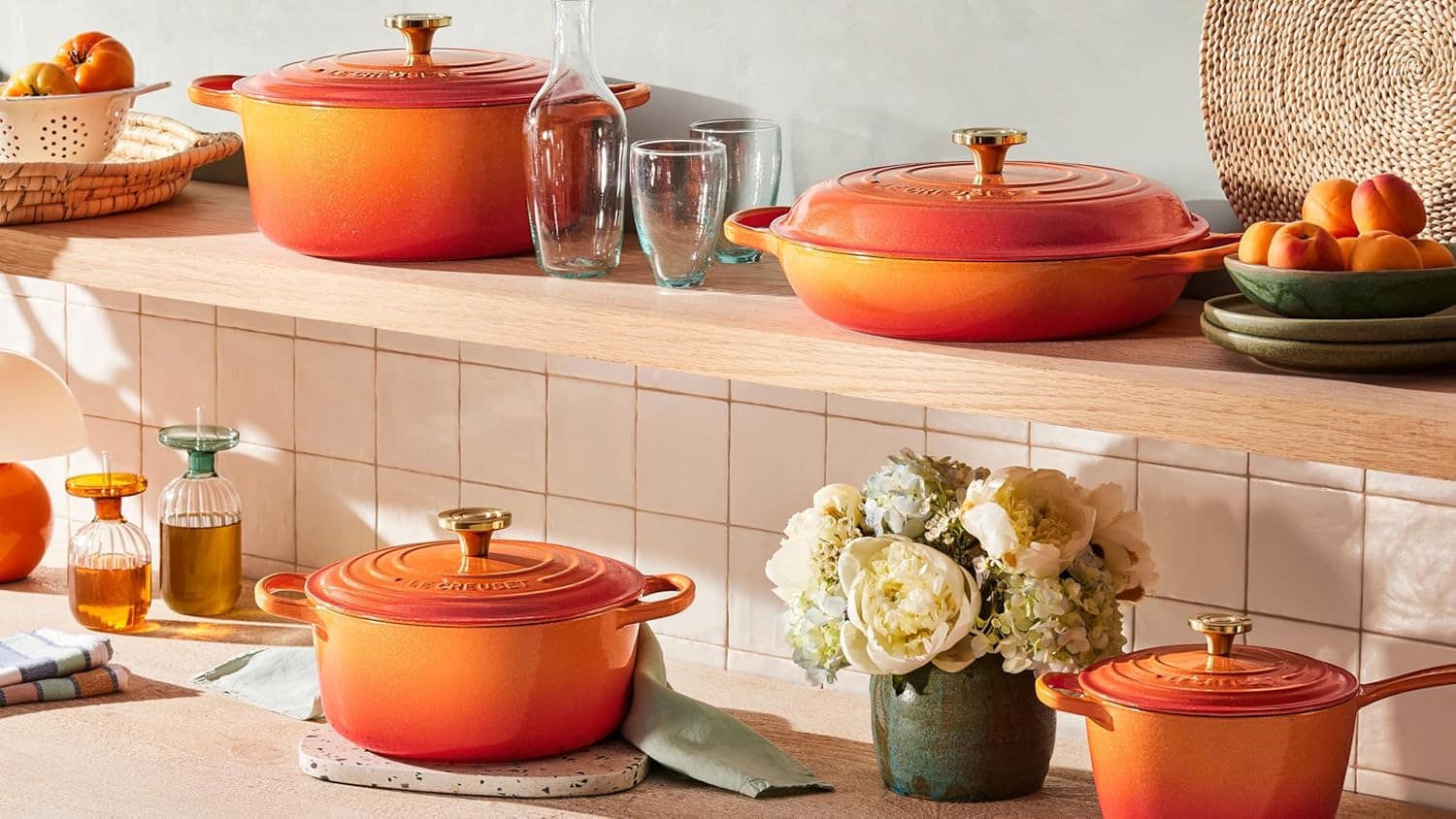 Le Creuset Grelha redonda de ferro fundido esmaltado, 3,5 qt... - Image 8