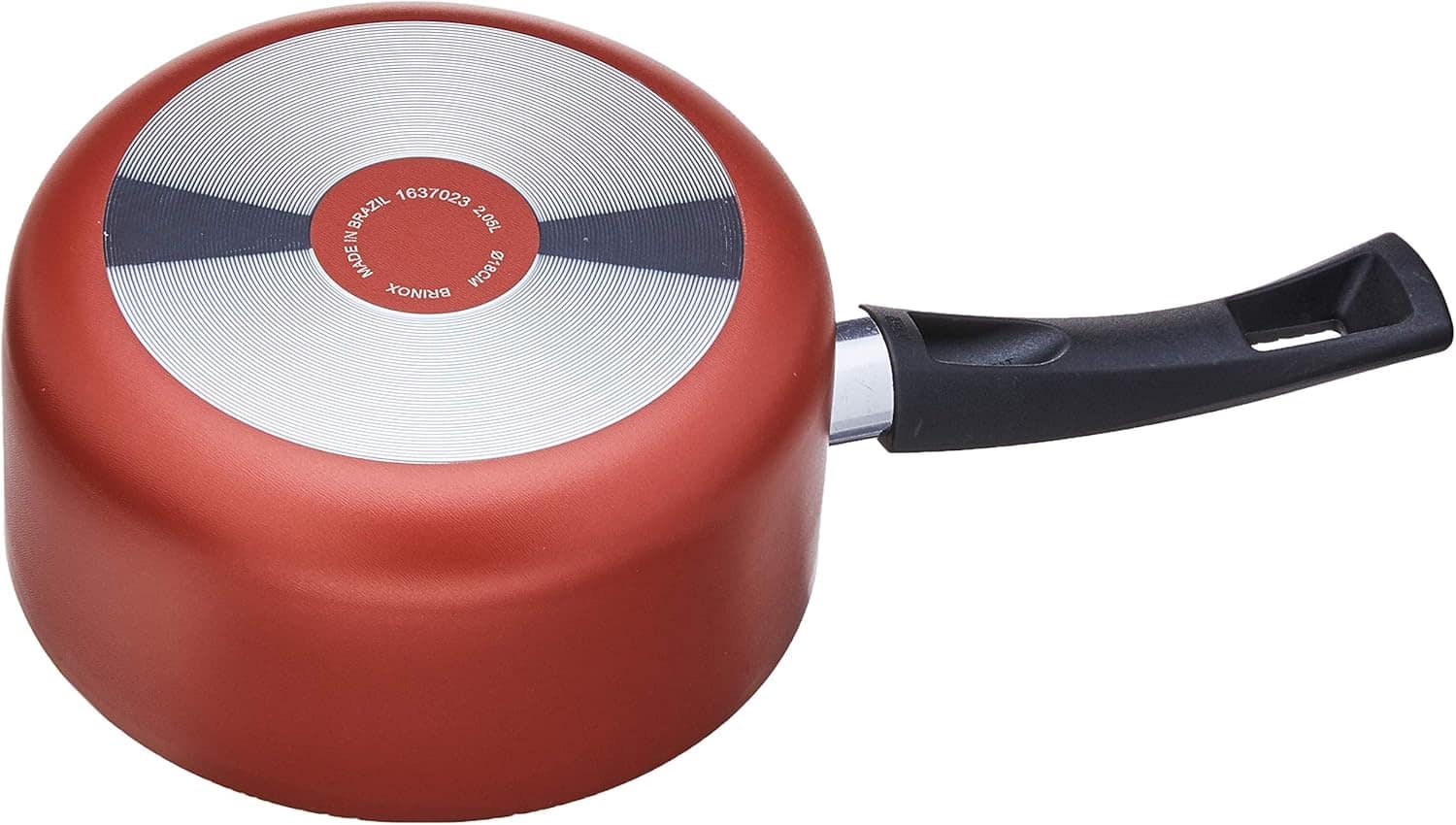 Panela Com Tampa Ø18x9cm 2, 05l Masala Terracota Brinox Masa... - Image 3