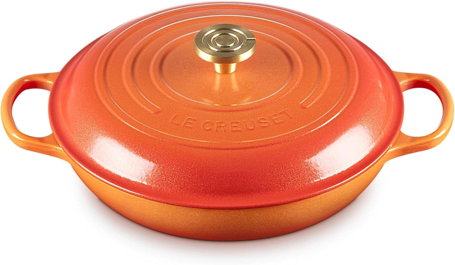 Le Creuset Grelha redonda de ferro fundido esmaltado, 3,5 qt...