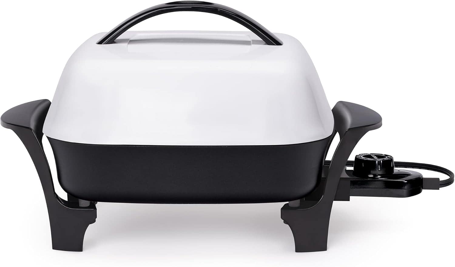 Presto Frigideira elétrica 06620 de 28 cm, preto/branco - Image 5