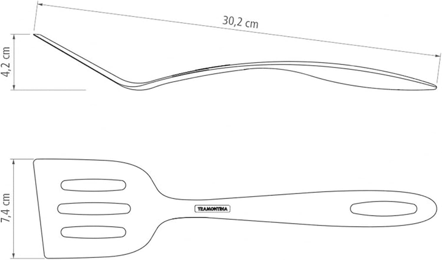 Espátula Tramontina Ability em Nylon Preto - Image 4