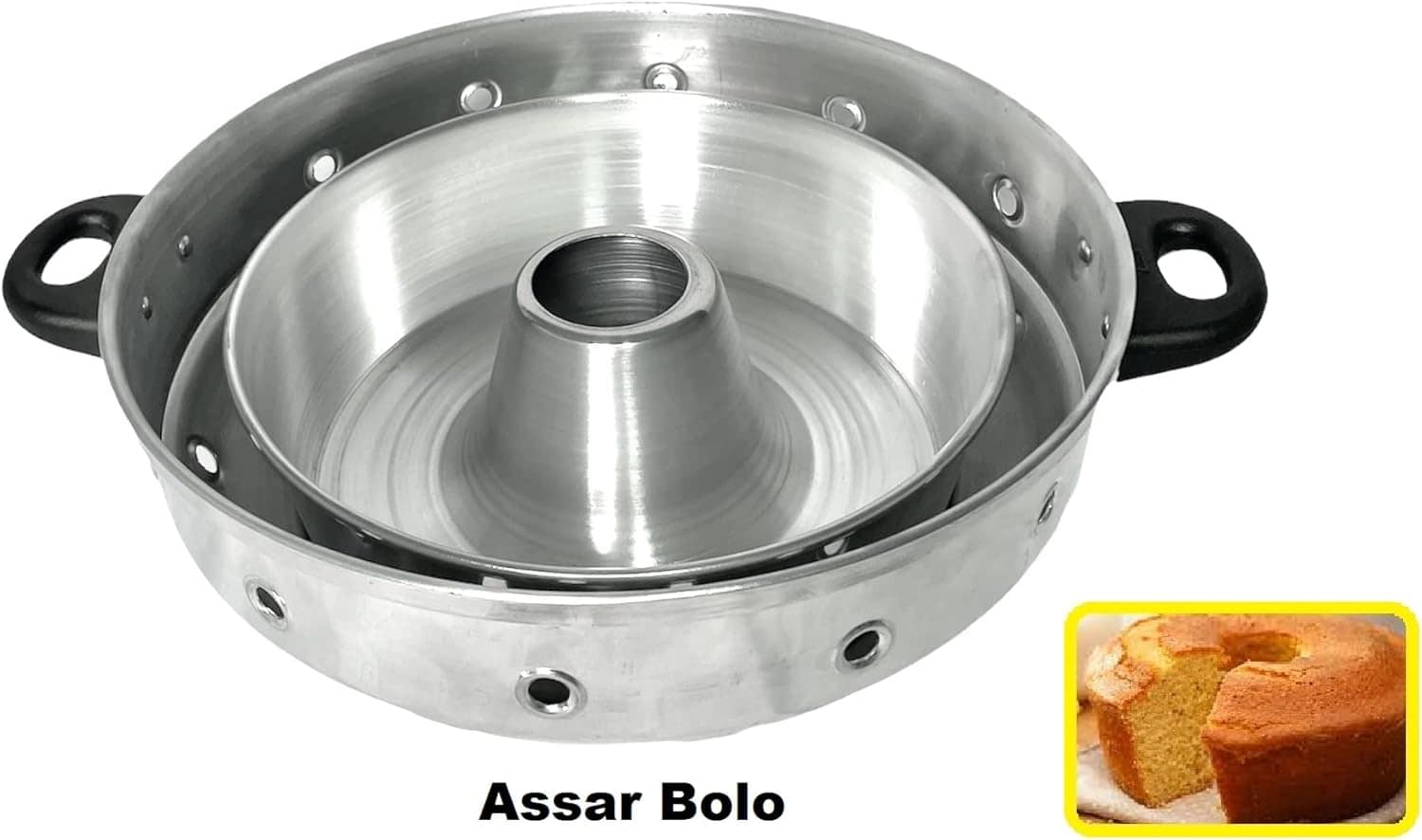 Churrasqueira Multiuso Vigorosa Para Fogão 3 Em 1 N 30 Bolo ... - Image 3