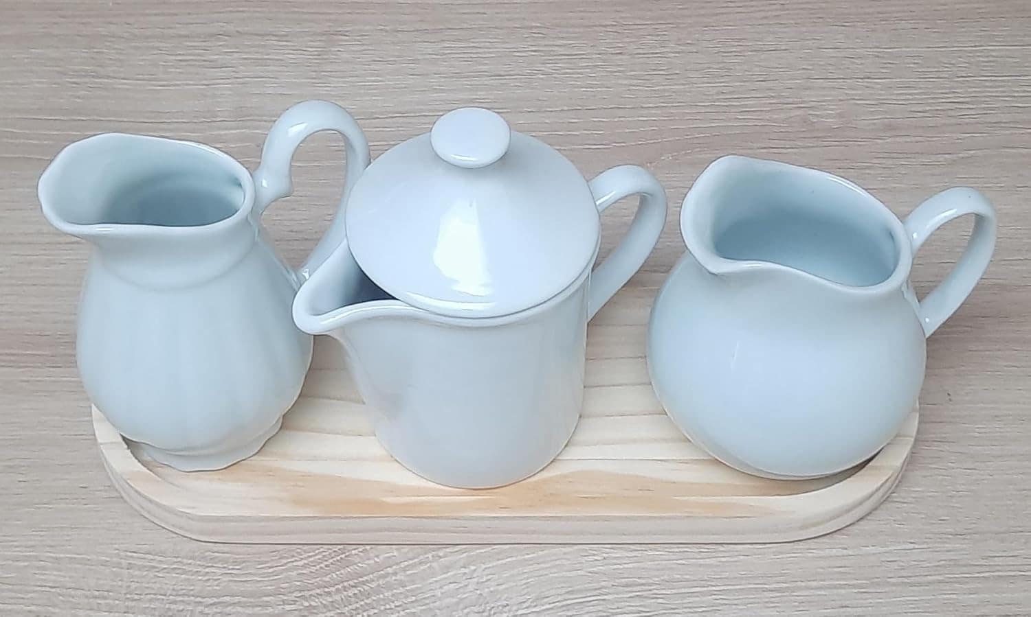 Jogo Mesa Posta, Jarras e Bule - Bule 300ml + Jarra clássica... - Image 8