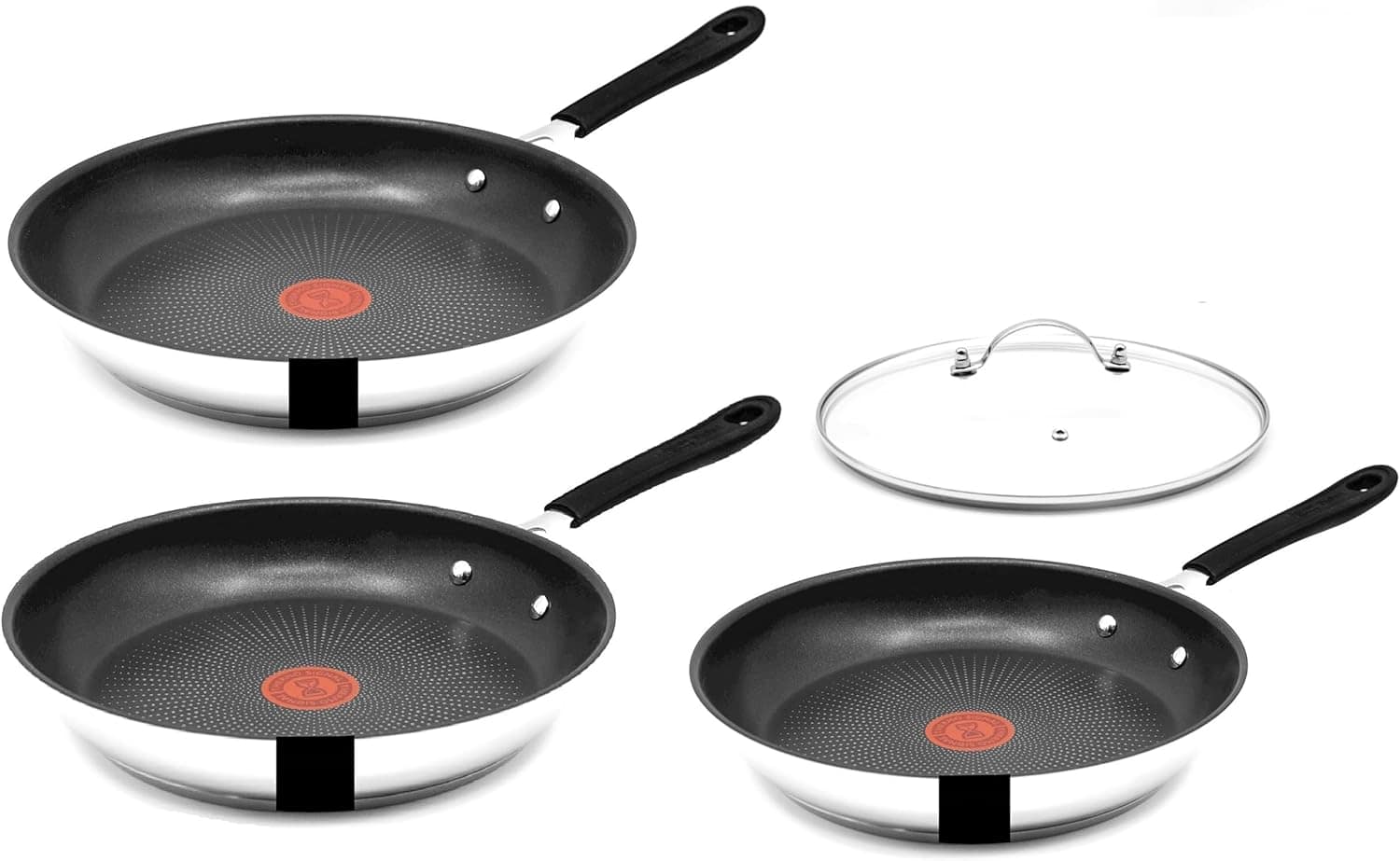 Frigideira Com Indução Tefal So Chef 21cm Vermelha