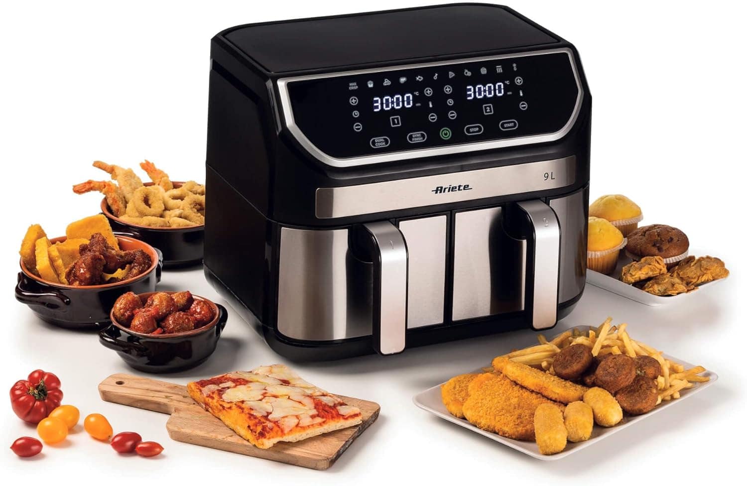 Ariete 4625 - Fritadeira Air Fryer Dual 9L - 11 programas pr... | É bom mesmo? Descubra antes de comprar - Image 6