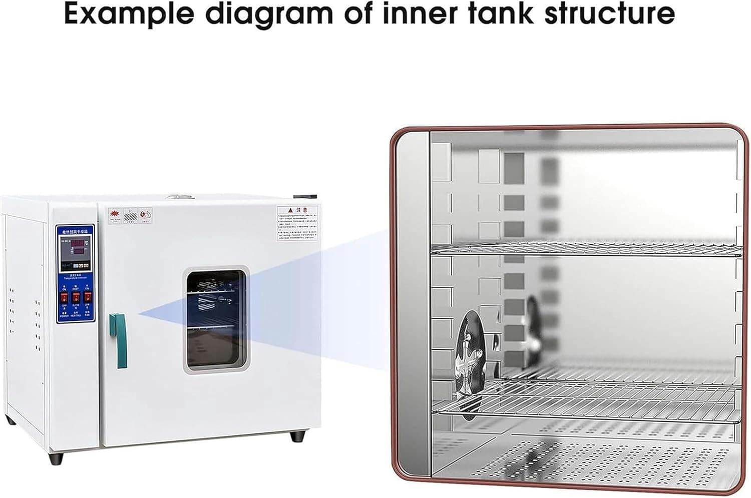 Aquecimento Elétrico, Forno De Secagem De Choque De Temperat... - Image 6