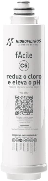 Hidrofiltros - Refil Para Água Facile C5 - Reduz o clor e el... | É bom mesmo? Descubra antes de comprar