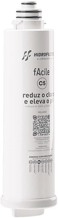 Hidrofiltros - Refil Para Água Facile C5 - Reduz o clor e el... | É bom mesmo? Descubra antes de comprar - Image 2