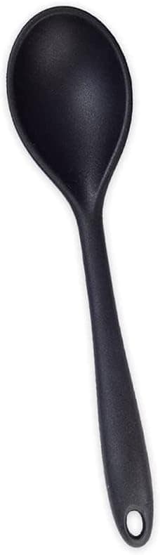 Oikos - Colher de Silicone Preta