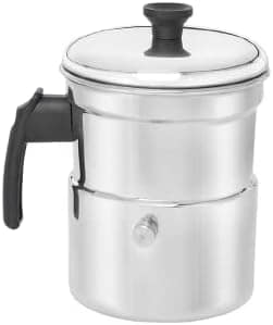 Leiteira com Apito Polida Siempra Nº14, Alumínio, Ramos