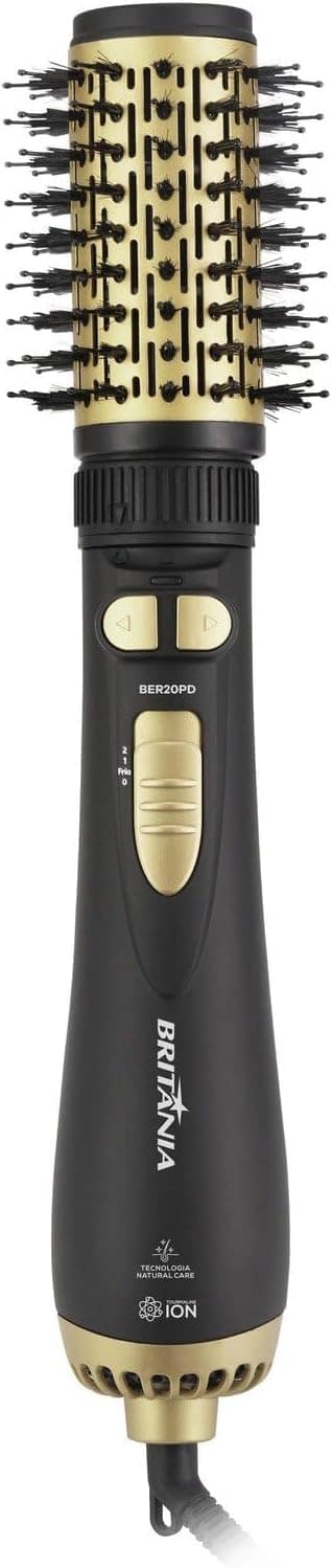 Escova Rotativa Britânia BER20PD 3 Temperaturas 1300W Bivolt | É bom mesmo? Descubra antes de comprar