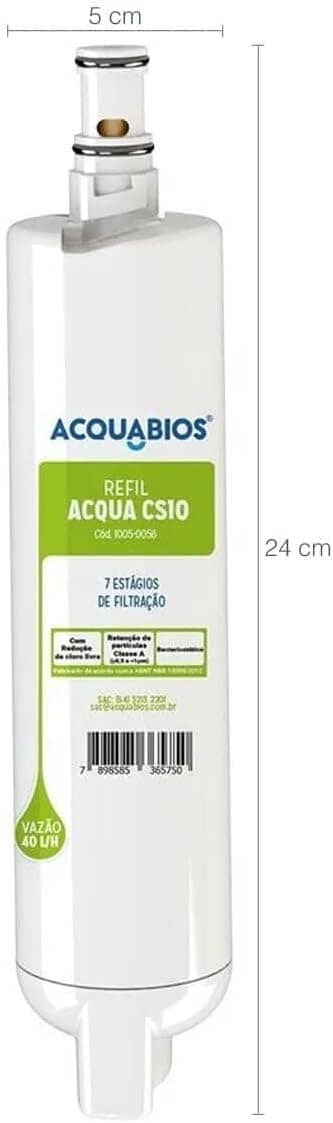 Kit 2 Refil Acqua Filtro Purificador de Água Elétrico CS10 U... | É bom mesmo? Descubra antes de comprar - Image 4