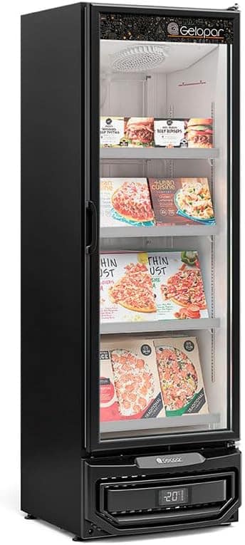 Freezer/Conservador Vertical Conveniência para Sorvetes e Co...