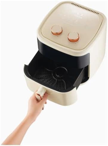 Onisteck Air Fryer, 4,7 Litros, Bege, Fritadeira Elétrica Co... | É bom mesmo? Descubra antes de comprar - Image 3