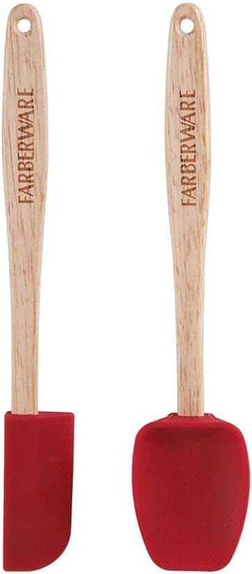 Farberware Mini espátulas de silicone Strawberry Pro, conjun...