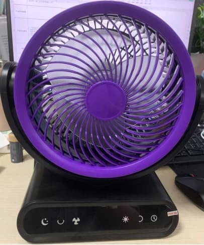 Doublepow Ventilador circulador de ar de 40000 mAh, ventilad...