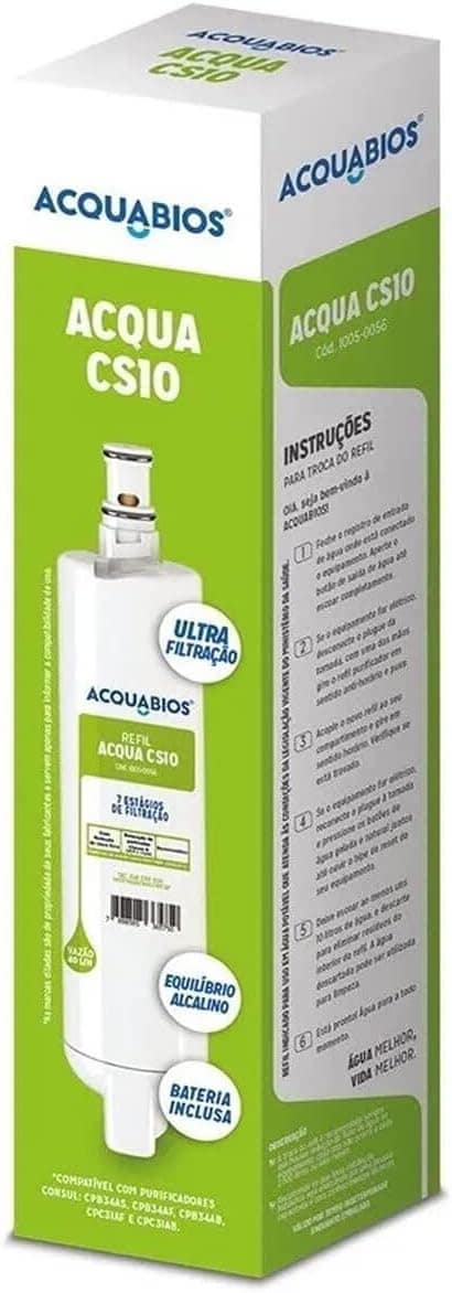 Kit 2 Refil Acqua Filtro Purificador de Água Elétrico CS10 U... | É bom mesmo? Descubra antes de comprar - Image 5