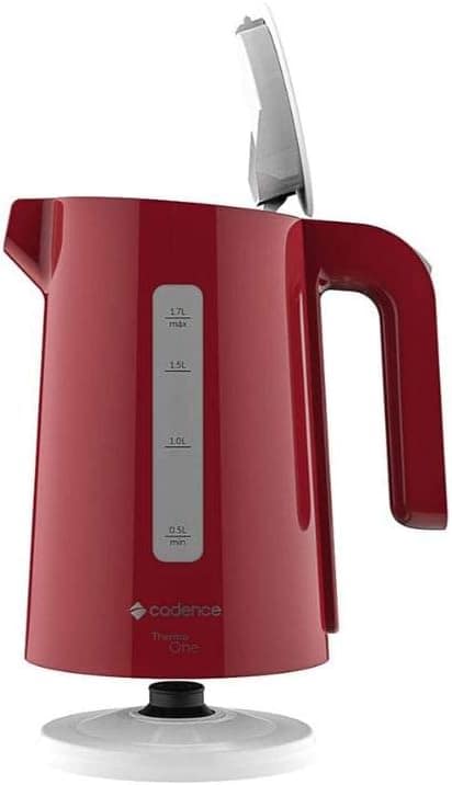 Chaleira Elétrica Thermo One Colors 1.7L, Vermelho, 220v, Ca... - Image 5