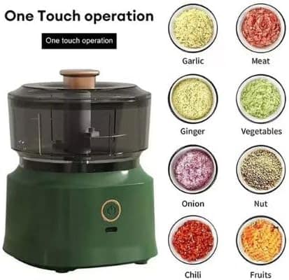 PROCESSADOR Triturador de Alimentos Elétrico Sem Fio (USB) -... - Image 4