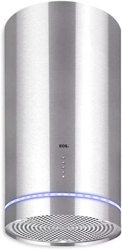 Coifa e Depurador de Ilha Eos 35cm Redonda Eco40ir Inox 110v