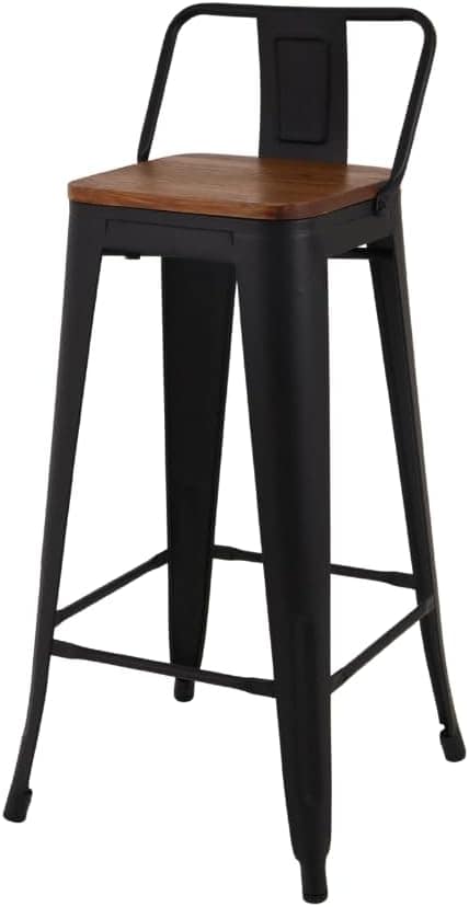 Banqueta Alta de Cozinha Bar Área Gourmet Bancada Restaurant...