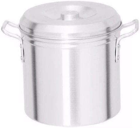 Caldeirão Industrial Grande Cerveja Aluminio -n30 - 20 Litro