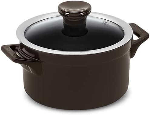 Ceraflame Caçarola de Cerâmica Clear 16cm 1500ml Chocolate