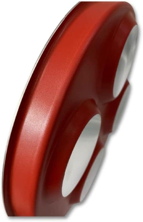 Frigideira Gourmet 4 Ovos 26cm Antiaderente Vermelha com Tam... - Image 4