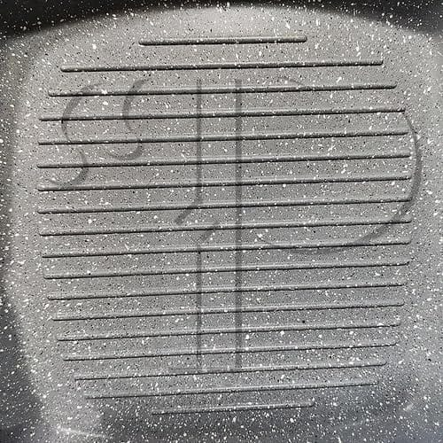 Frigideira Grill Quadrada 28cm Antiaderente Granito Indução - Image 6