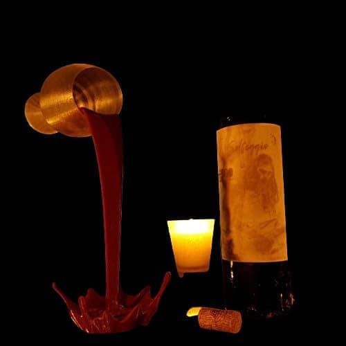 Taça de Vinho Flutuante Grande - Image 2