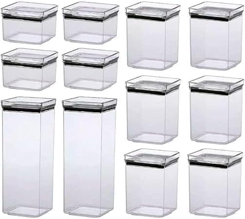 Kit 12 Potes Herméticos com Trava de Segurança, Porta Mantim... | É bom mesmo? Descubra antes de comprar