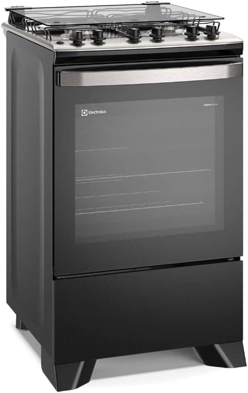 Fogão Electrolux 4 Bocas Experience com VaporBake Preto FE4T... - Image 3