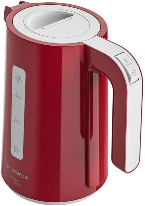 Chaleira Elétrica Thermo One Colors 1.7L, Vermelho, 220v, Ca... - Image 3