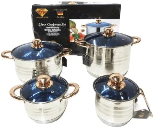 Conjunto de Panelas Antiaderente Teflon 23 peças C/Avental - Image 2