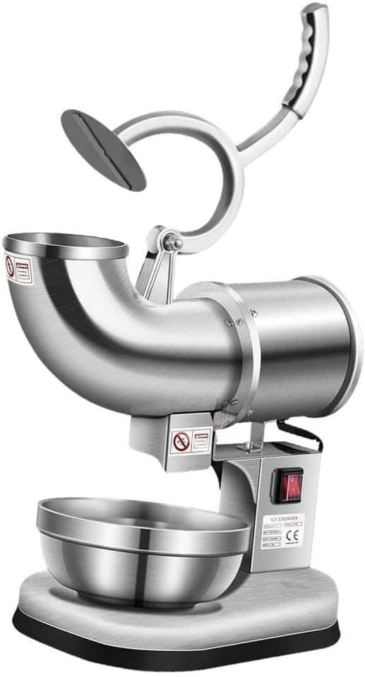 IEUDNS Máquina de gelo de lâmina dupla elétrica elétrica Máq...