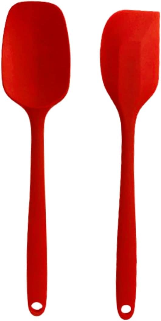 Kit 2 Espátulas de Silicone Multiuso Grande Utensílio de Coz...