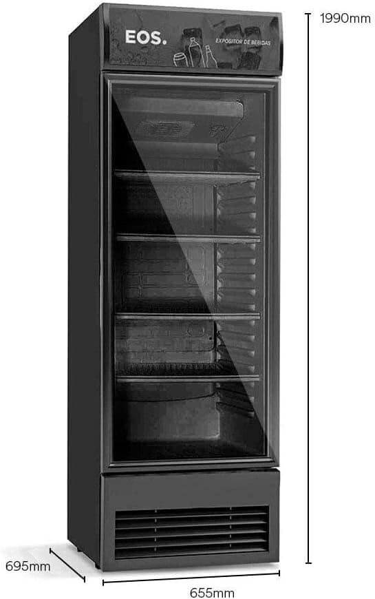 Refrigerador Expositor Vertical Eos 510 Litros Eco Gelo All ... - Image 3