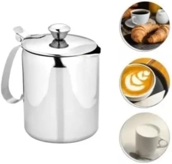 Leiteira Bule Para Café Chá Leite em Aço Inox 750ml - Image 2