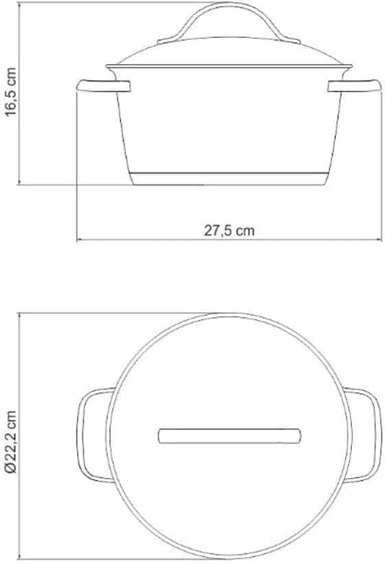 Caçarola Funda Allegra Aço Inox 3.04 L 62654201 Tramontina - Image 2