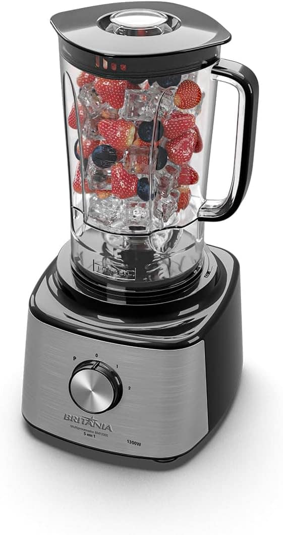 Multiprocessador Britânia 5 em 1 BMP2000 1300W 220V - Image 3