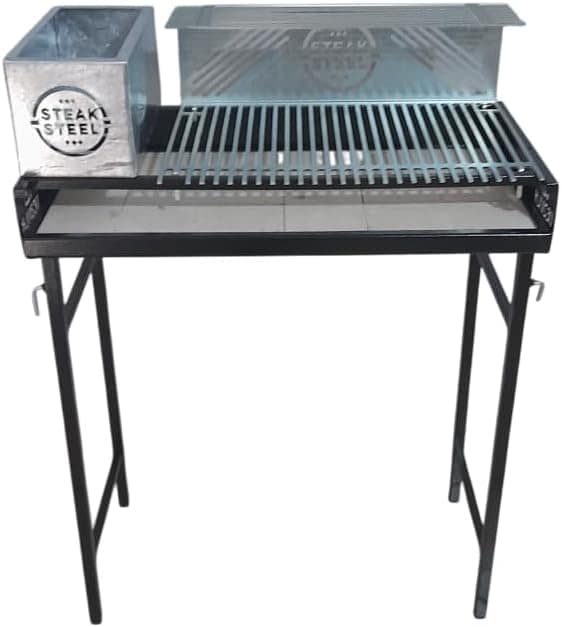 Churrasqueira Parrilla Argentina Portátil Steak Steel Grelha... - Image 8