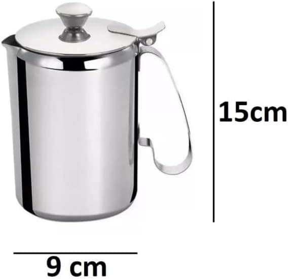 Leiteira Bule Para Café Chá Leite em Aço Inox 750ml - Image 5
