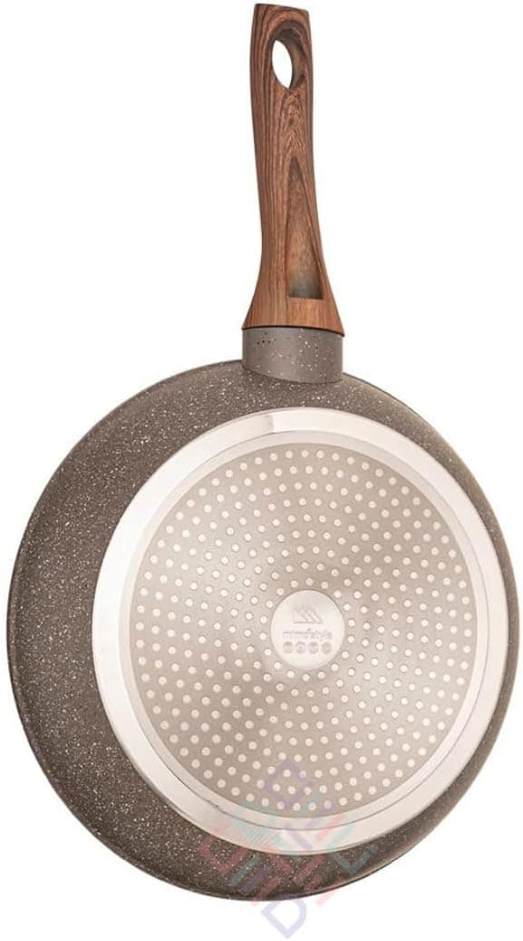 Frigideira Cerâmica Antiaderente Grafito 24cm 4mm Fundo Trip... - Image 5