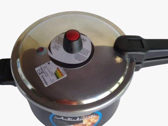Panela De Pressão 5 L Antiaderente Fechamento Externo Alusol - Image 4