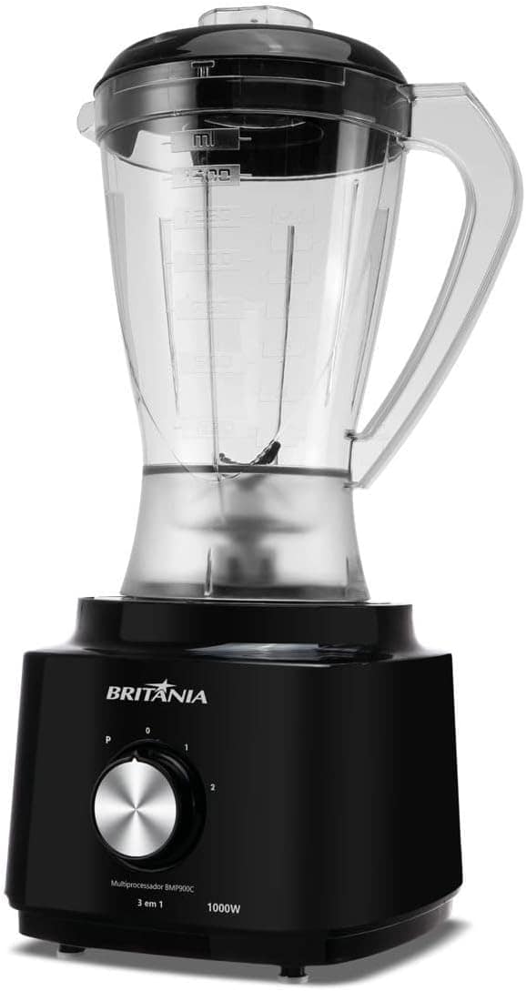Multiprocessador Britânia 1000W 3 em 1 Lâminas Inox BMP900C ... - Image 5