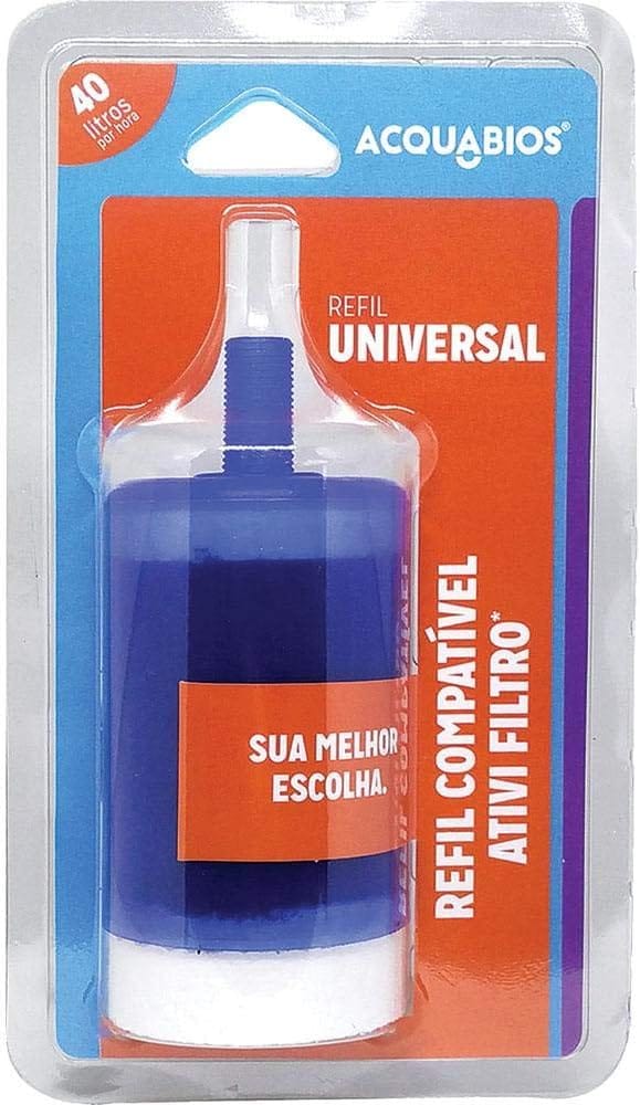 Refil Filtro De Água Universal Atv40 Acquabios 1005-0041 (Co... | É bom mesmo? Descubra antes de comprar
