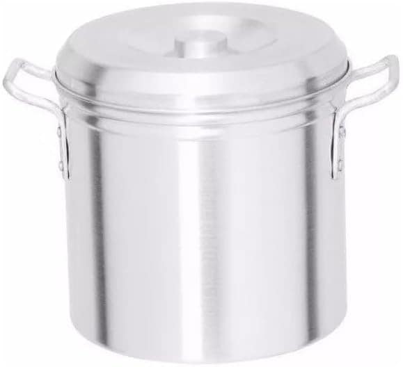 Caldeirão Linha Hotel n22 alto alumínio 6,7 L