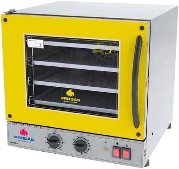 Forno Turbo Elétrico Fast Oven Prp-004 G2 Amarelo - Progás 2...